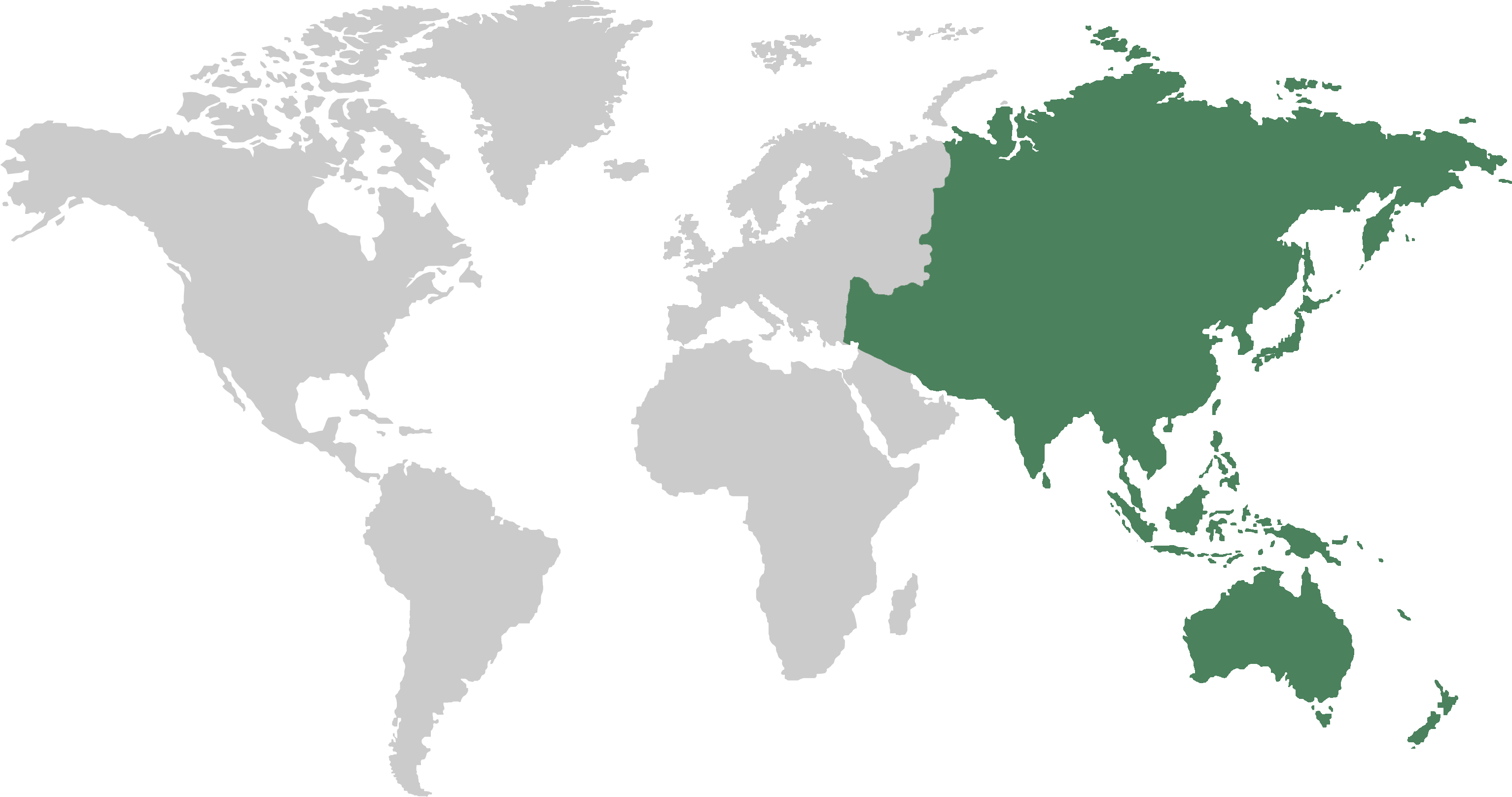 Asia and Australia